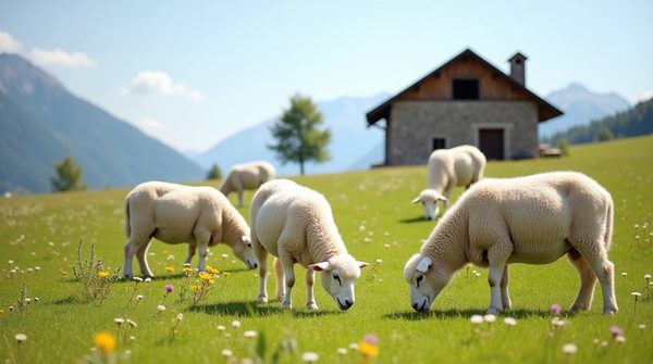L'élevage berger blanc Suisse : qualité et bien-être assuré